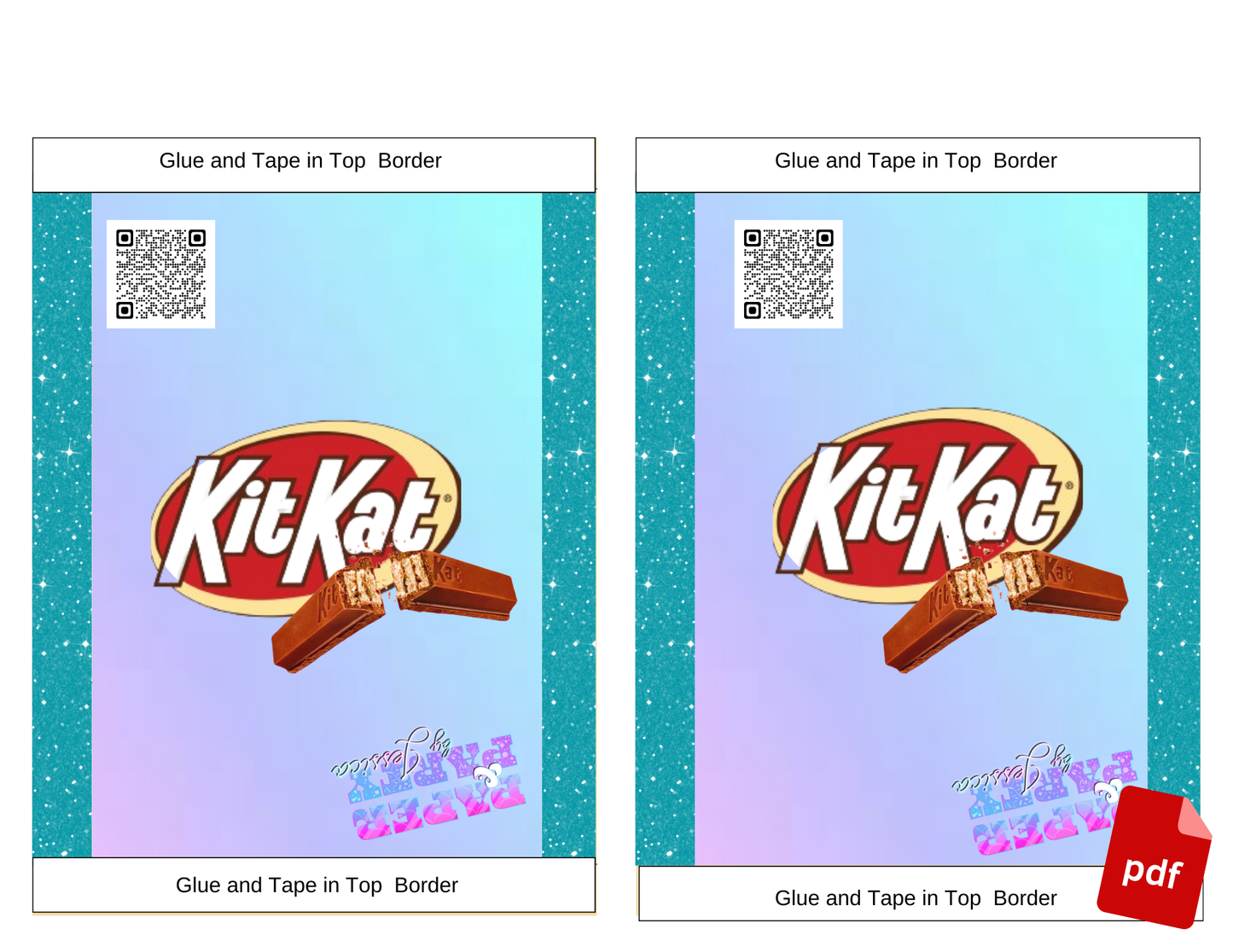 Custom Kit Kat Bars